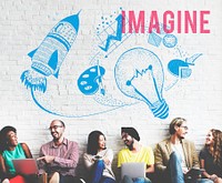 Imagine Ideas Creativity Imagination Light Bulb Concept