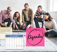Agenda Planner To Do List Planning Concept
