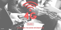 4G Digital Internet Network Technology Wifi Concept