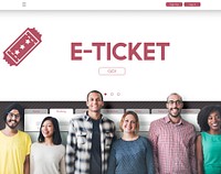 E-Ticket Ticket Booking Reservation Travel Concept