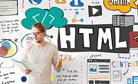 HTML Internet Computer Coding Website Network Concept