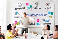 Entrepreneurship Business Goal Investment Plan Concept