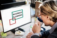 Business Plan Planning Goals Ideas Process Concept