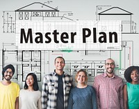 Master Plan Strategy Vision Tactics Design Planning Concept