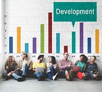 Development Growth Progress Icon Concept