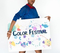 Color Festival Blooming Creative Design Burst