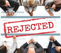 Declined Rejected Disagreement Rejection Concept