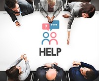 Support Consulting Help Graphic Icon Word