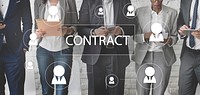 Contract Agreement Promise Contractor Contraction Concept