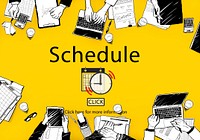 Notice Schedule Notes Imporant Task Concept