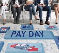 Pay Day Salary Income Paycheck Wages Payments Concept