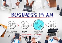 Business Plan Growth Strategy Concept