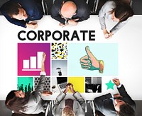 Corporate Business Organization Company Concept