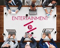 Entertainment Multimedia Technology Amusement Concept