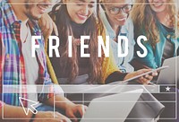 Social Networking Online Internet Friends Friendship Concept