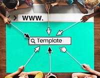 Web Template Content Layout Design Graphic Word