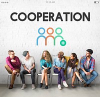 Community Cooperation Corporate People Graphic Word