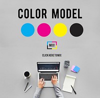 Color Design Model Art Paint Pigment Motion Concept
