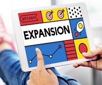 Expansion Growth Business Development Vision Word