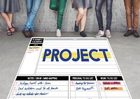 Project Schedule To Do List Planner Concept
