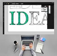 Idea Text Editing Software Concept