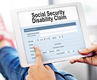 Social Security Disability Claim Concept