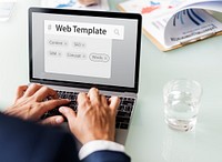 Internet User Interface Web Template