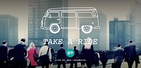 Take Ride Commuter Journey Metropolitain Motion Concept