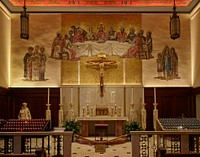                         A secondary altar inside the 1797 Cathedral of St. Augustine in St. Augustine, Florida                        