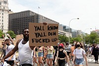                         One of the many Black Lives Matter events on or near Black Lives Matter Plaza in Washington, D.C.                        