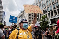                         One of the many Black Lives Matter events on or near Black Lives Matter Plaza in Washington, D.C.                        