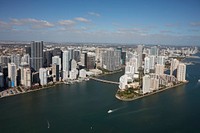                         Aerial view of Miami, Florida                        