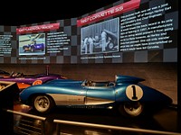                         Exhibit of a racecar version of the Corvette at the National Corvette Museum in Bowling Green, Kentucky                        