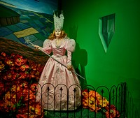                         The character Glinda, the Good Witch of the North, at the Oz Museum in Wamego, a small town near Manhattan, Kansas                        