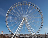                         A Ferris wheel called, simply, "The Wheel," is part of the complex at the repurposed 1894 St. Louis Union Station in the Missouri city                        