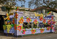                         A scene during a most unusual Carnival season, leading to what would normally have been the annual Mardi Gras (or "Fat Tuesday") celebration in New Orleans, Louisiana                        