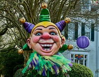                         A scene during a most unusual Carnival season, leading to what would normally have been the annual Mardi Gras (or "Fat Tuesday") celebration in New Orleans, Louisiana                        