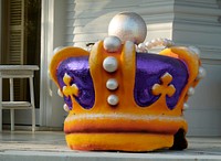                         A scene during a most unusual Carnival season, leading to what would normally have been the annual Mardi Gras (or "Fat Tuesday") celebration in New Orleans, Louisiana                        