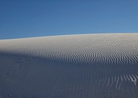                         The site's trademark rippling waves accent the experience at White Sands National Park in southern New Mexico's Tularosa Basin                        