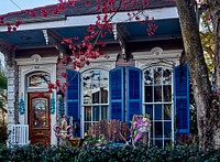                         Home in Algiers, a historic New Orleans, Louisiana, neighborhood that is the only part of the city on the West Bank, or west bank, of the Mississippi River                        