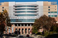                         An entrance to the 102,455-seat Neyland Stadium, the home of the University of Tennessee Volunteers' football team on the sprawling campus in Knoxville, the principal city in the eastern highlands of the state                        