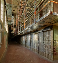                         Cellblock at the old (1836) Missouri State Penitentiary, now a museum, in Jefferson City, the capital of Missouri                        