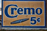                         One of seven downtown Nebraska City, Nebraska, murals, painted in the style by artist Kent Schwartz in the nostalgic style of historical advertising promotions used by local businesses in eras gone by                        