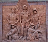                         Part of the display at the Veterans Memorial Park and 20th Century War Memorial complex in North Platte, a key city in southwest Nebraska                        