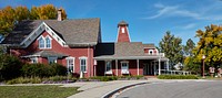                         An 1876 brick house built for the family of Newton Whitman in Fargo, North Dakota, a city on the state's eastern border with Minnesota                        