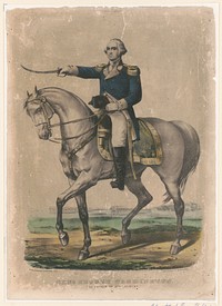 Genl. George Washington: the father of his country, Currier & Ives.