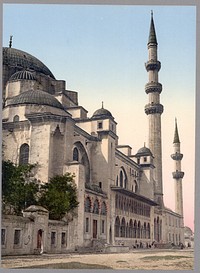 [Süleymaniye Camii (mosque), Constantinople, Turkey], [between ca. 1890 and ca. 1900]