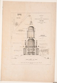 Design for the Washington Memorial New York by Robert Kerr, Architect