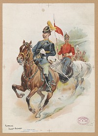 Roxbury Horse Guards, G.H. Buek & Co., c1895 June 8.