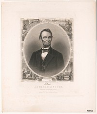 Abraham Lincoln. President of the United States, assassinated April 14th 1865 / engraved and published by John C. McRae, 105 Cedar St. New York.